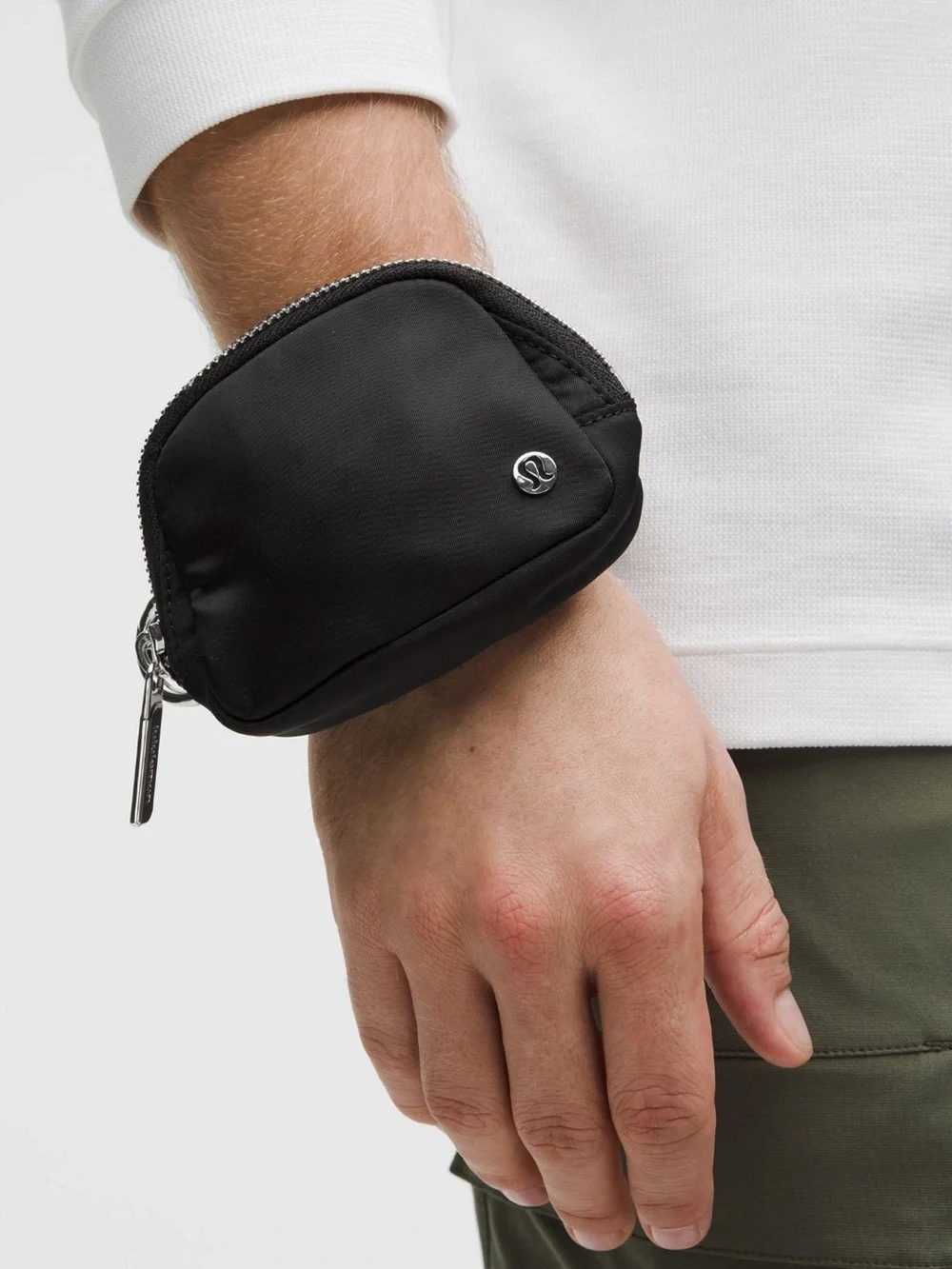 lululemon athletica Zip Bag with Keyring